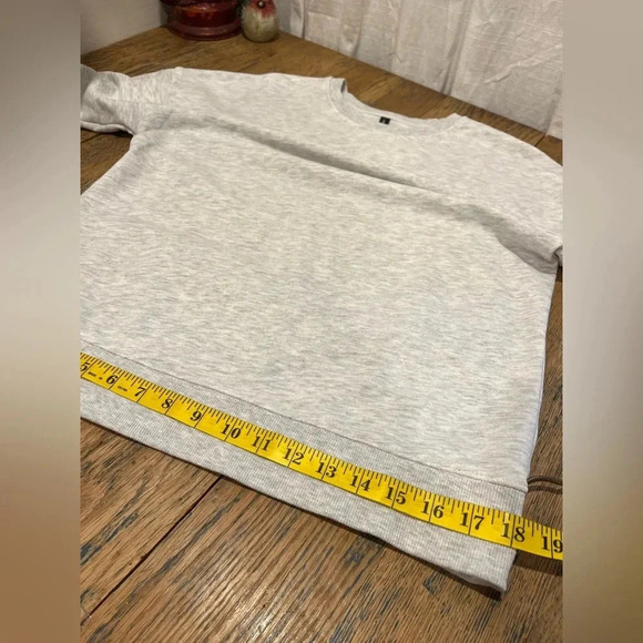 🩶 LAZYPANTS Grey Crewneck Sweatshirt – Size S - Picture 5 of 10